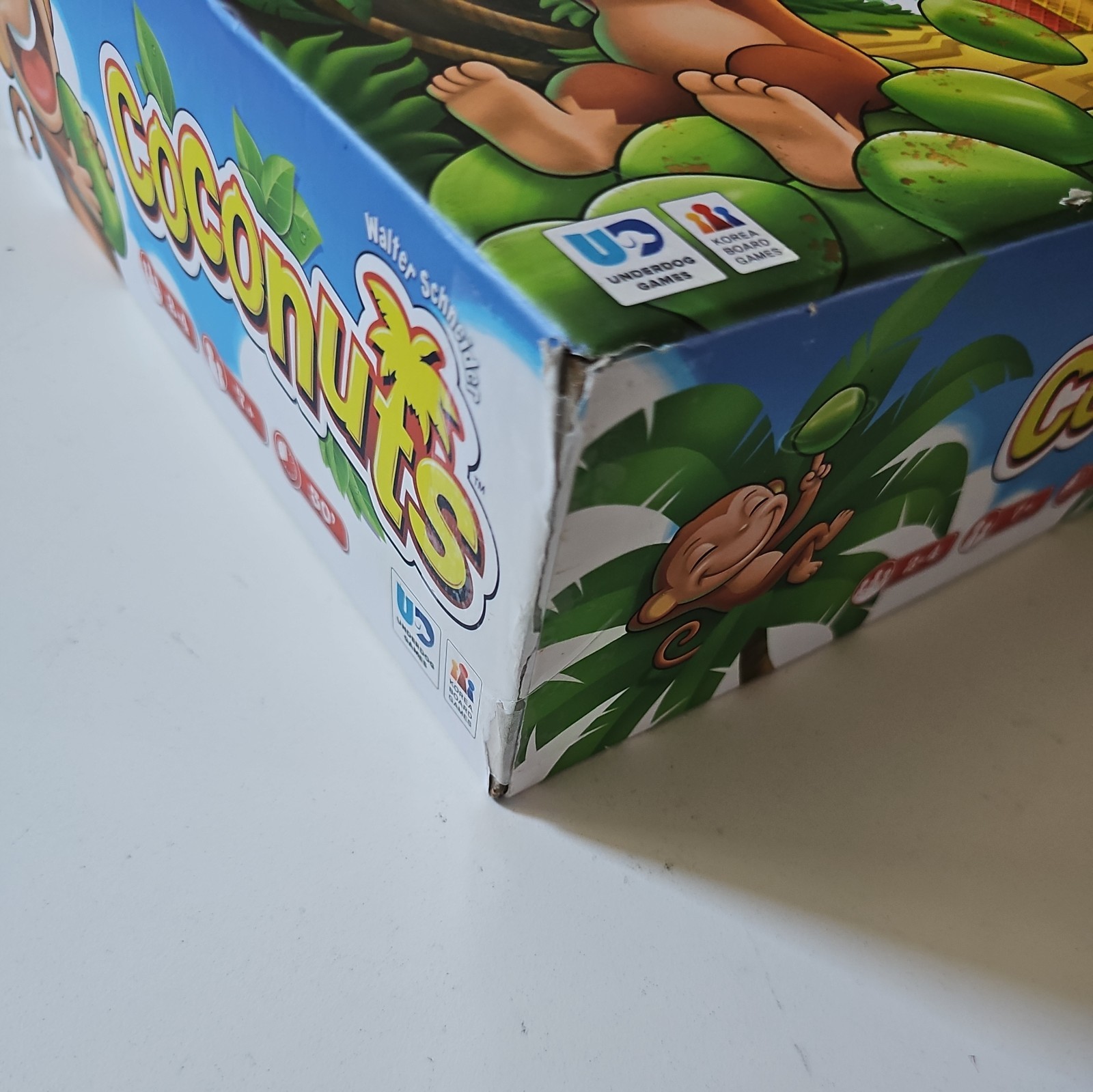 Coconuts Board Game Underdog Games 2020 2-4 Plyrs, Ages 7+