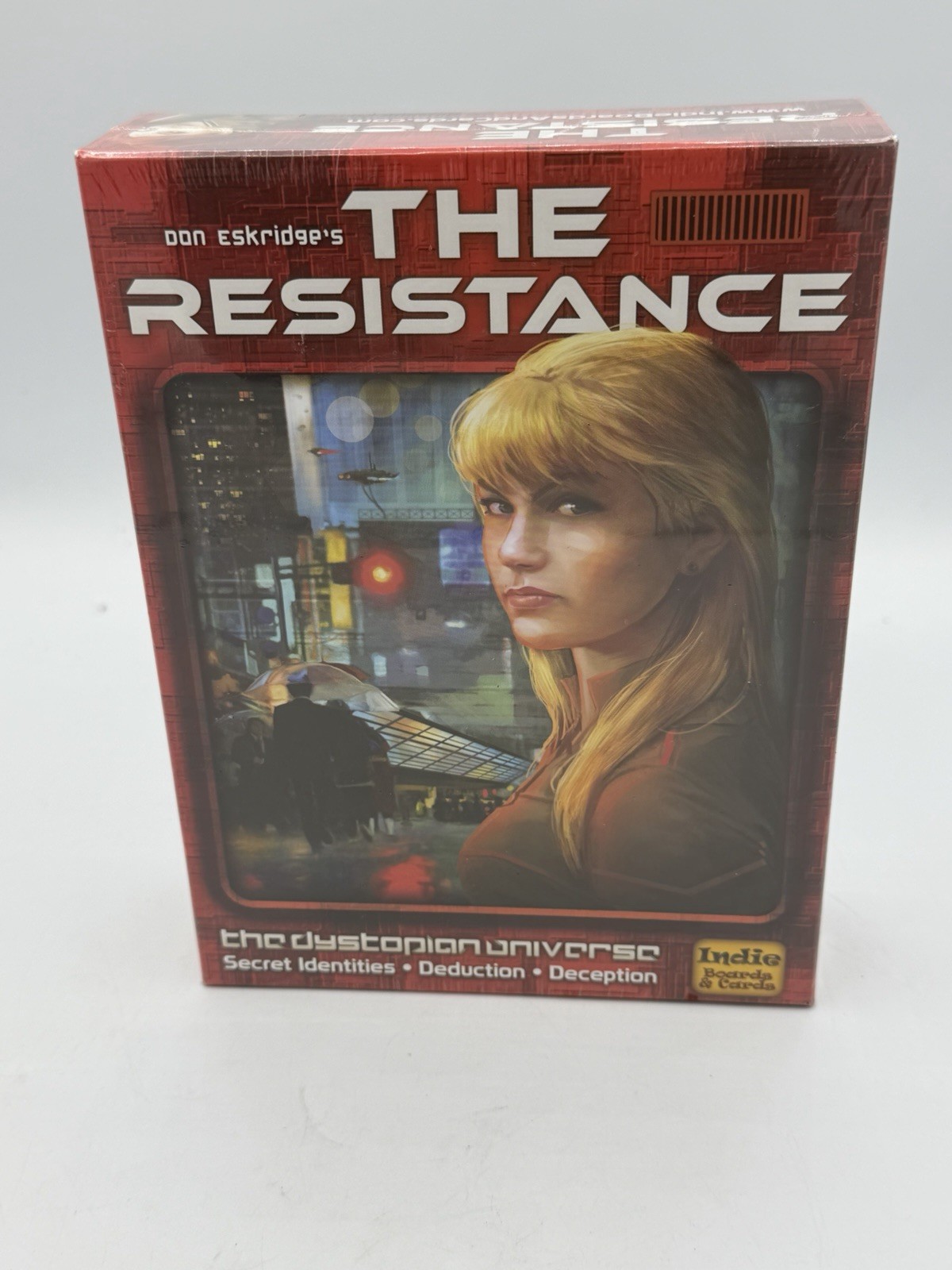 The Resistance Deduction Game Indie Boards & Cards Eskridge 2012 – NEW