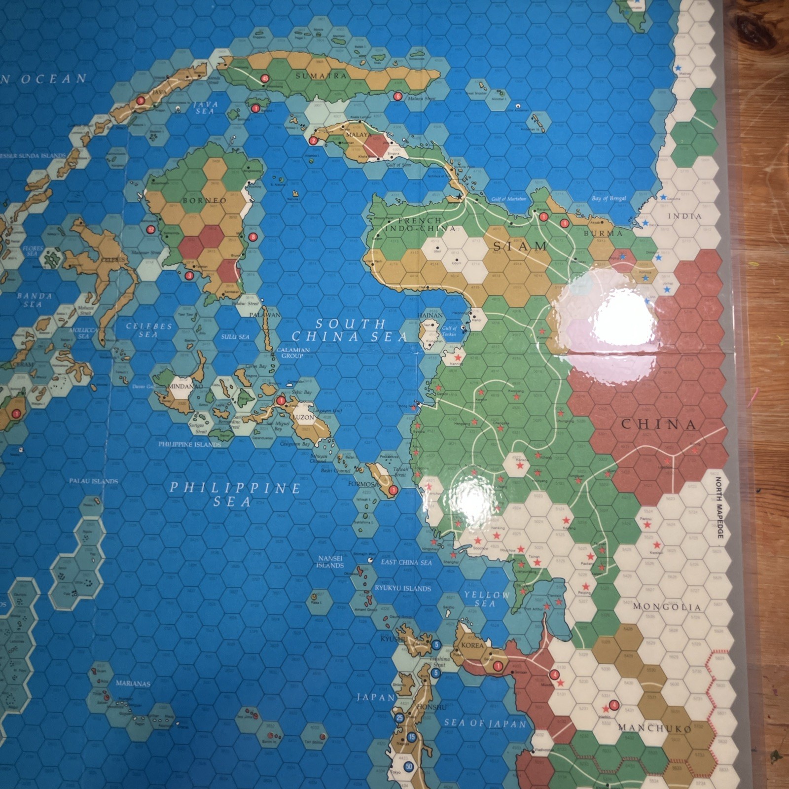 Victory Games Inc. Pacific War The Struggle Against Japan 1941-1945 Laminated