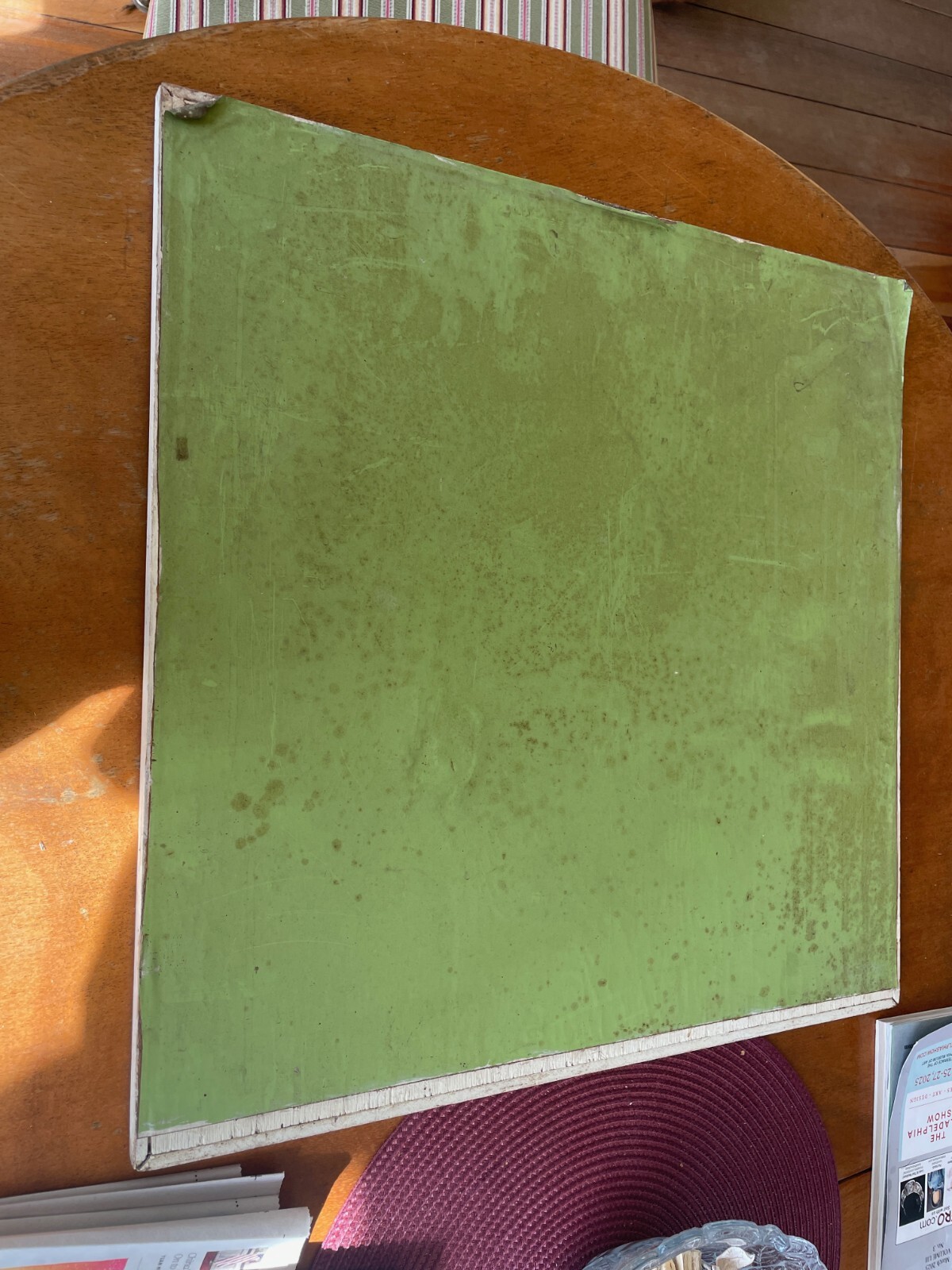Vintage Joker Marble Board (Aggravation or wahoo) 18 1/2 x 18 1/2