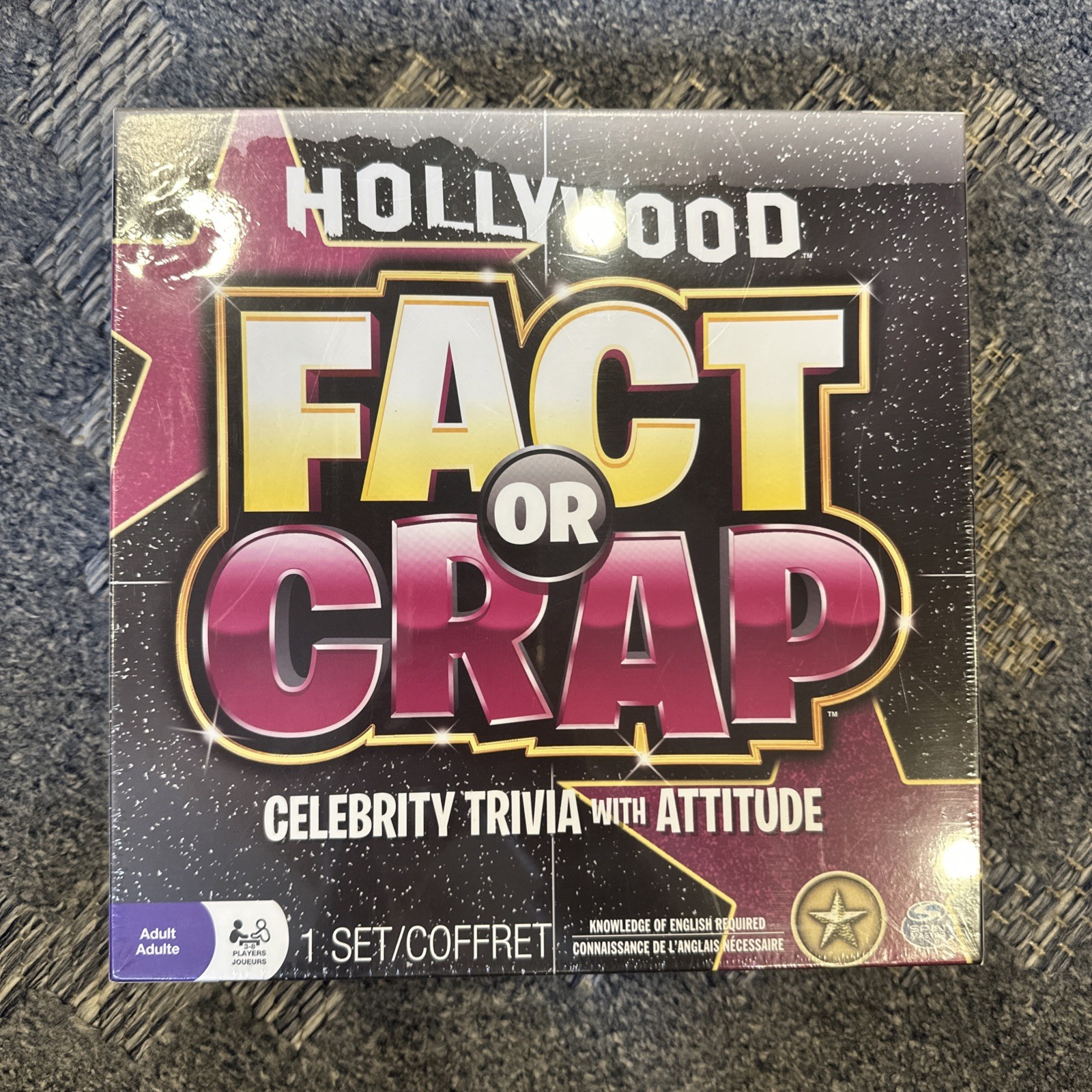 Hollywood Fact or Crap Celebrity Trivia (Board Game, 2012) Brand New Sealed