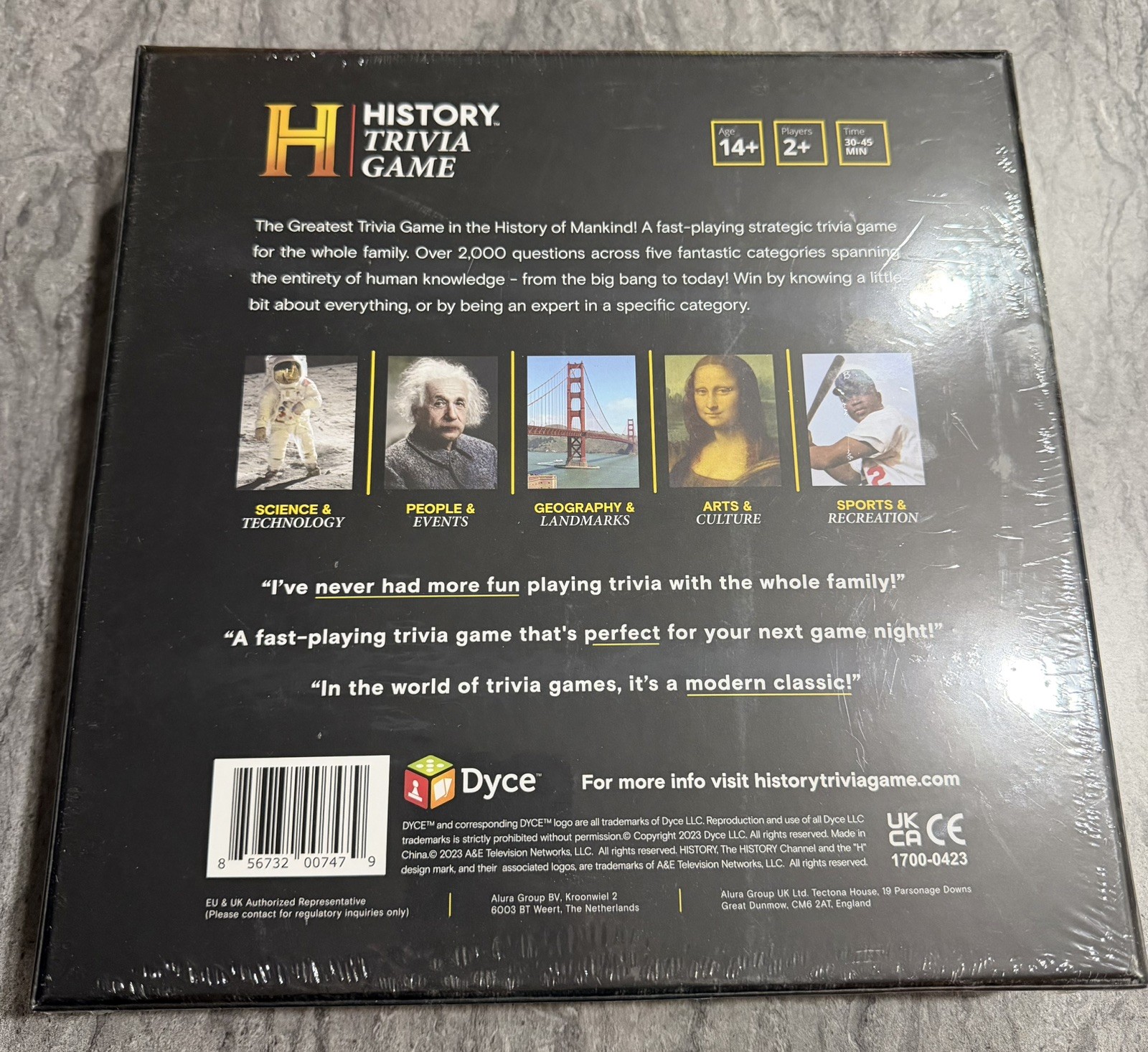 HISTORY Channel Trivia Game – 2000+ General Knowledge Questions