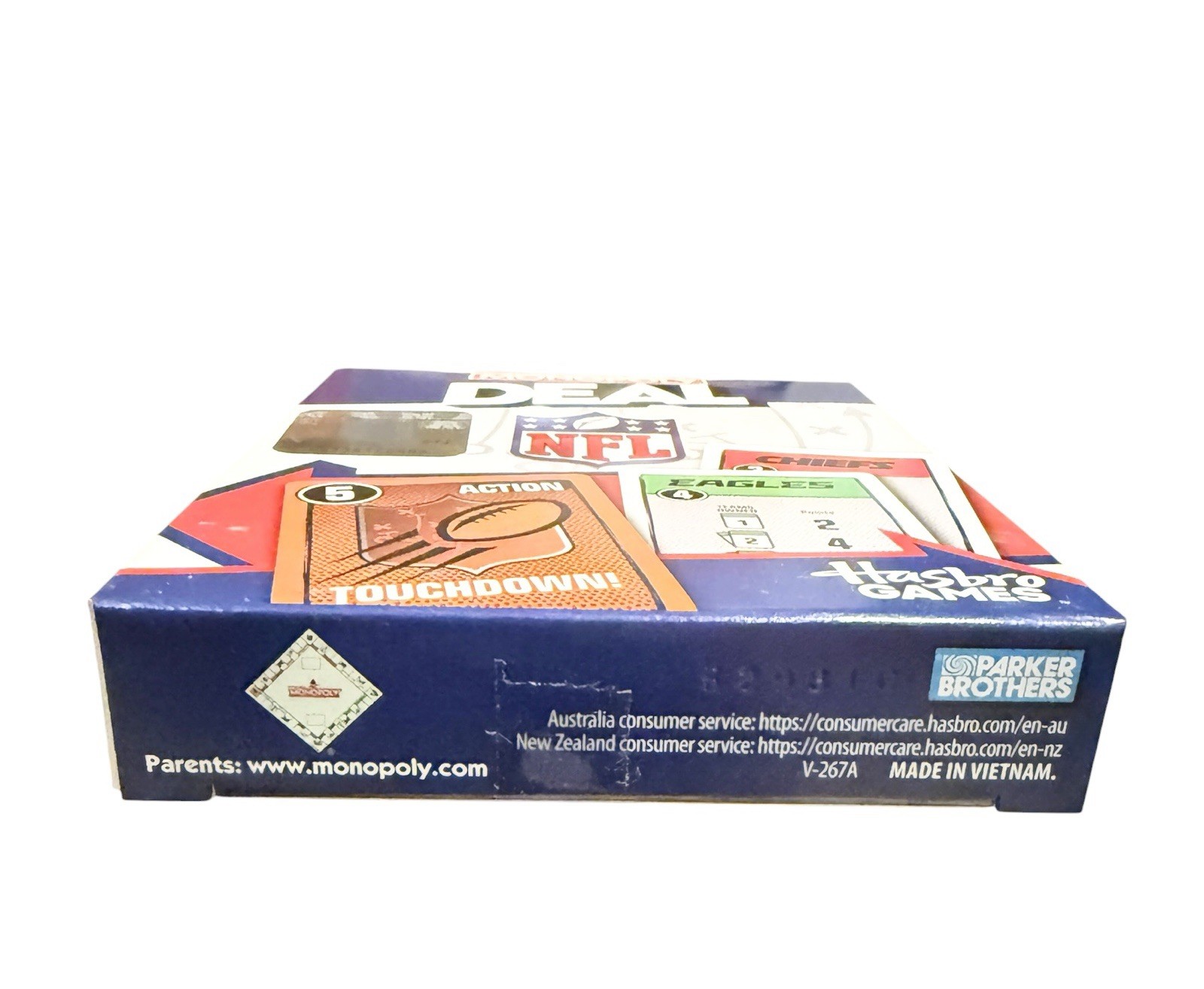 Monopoly Deal NFL Edition Game | Officially Licensed NFL Card Game for Families