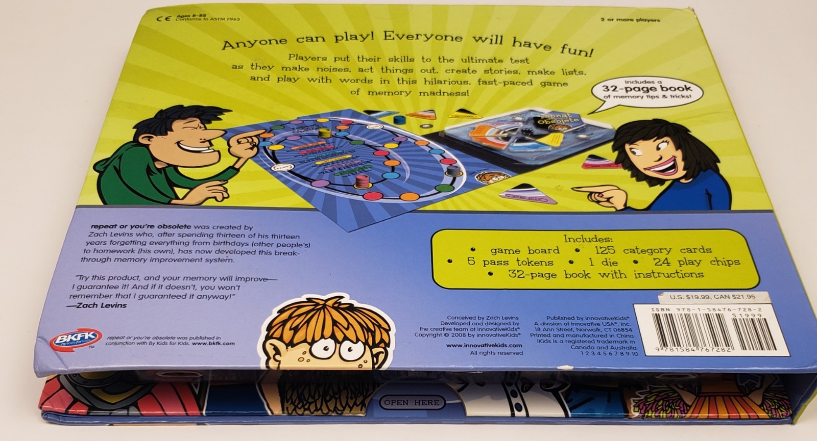 Innovative Games Repeat or You’re Obsolete by Zach Levins 2008