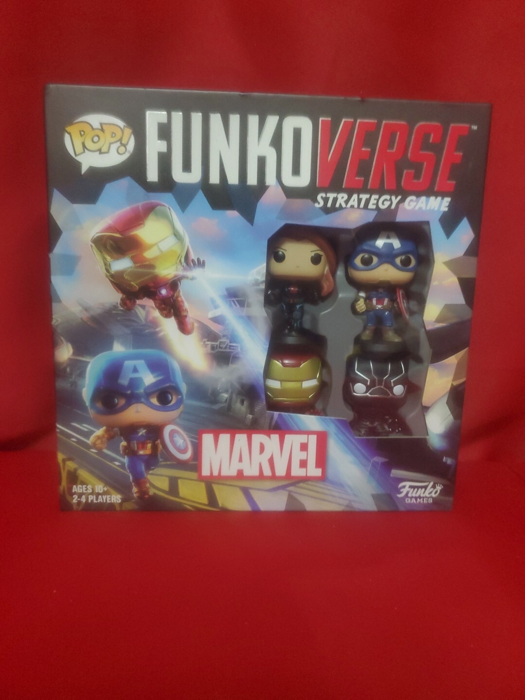 Funko Pop Games FUNKOVERSE MARVEL 100 4-Pack Strategy Game NEW SEALED CHASE