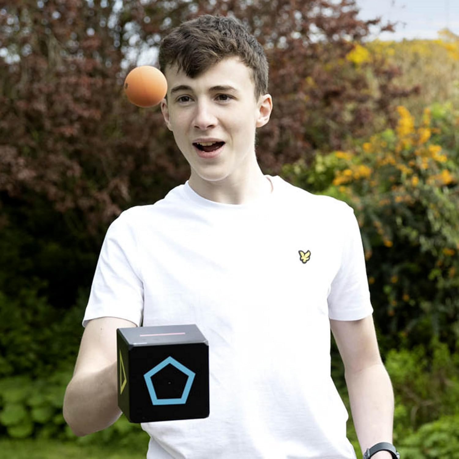 KOMBOID Ball Bouncing Skill Game for Teenagers and Adults. 12+ Years Old. Cube X