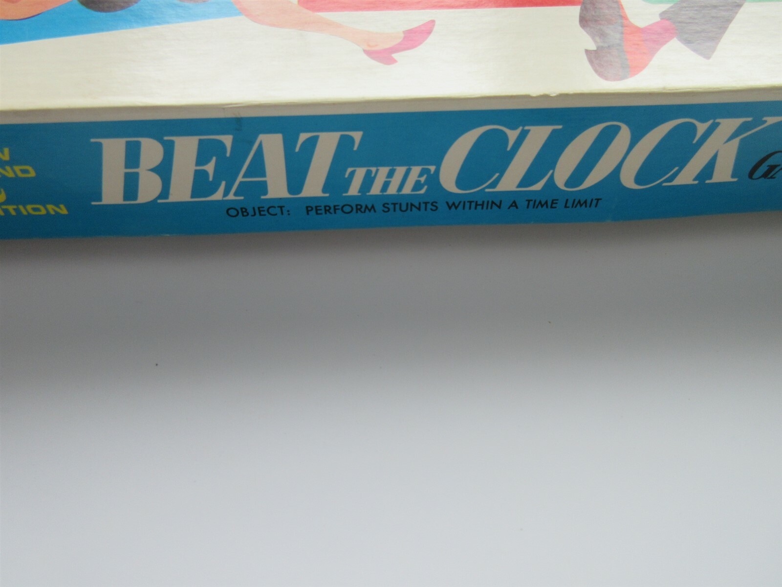 Vintage Milton Bradley Co Beat The Clock Game 2nd Edition 1969