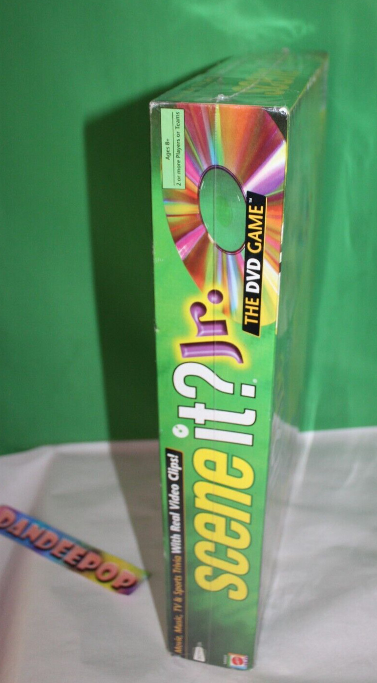 Mattel Screenlife Optreve Scene It? Jr DVD Game Mattel 2007 Sealed