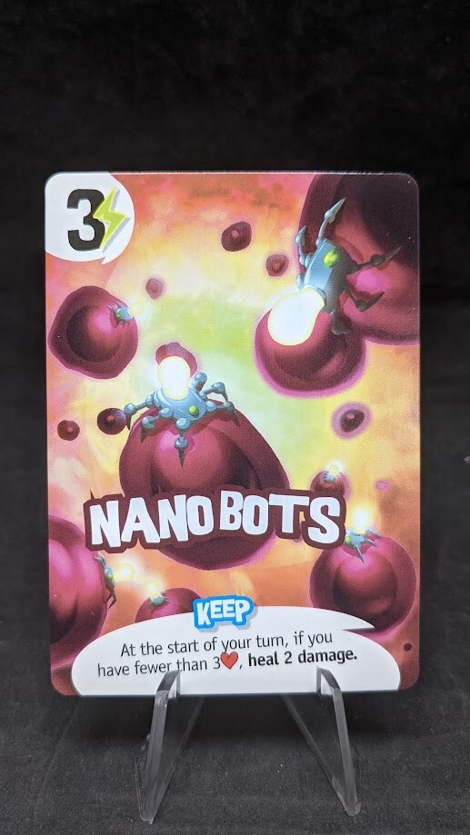 Nano Bots – King of New York Board Game – OP Exclusive Promo Card