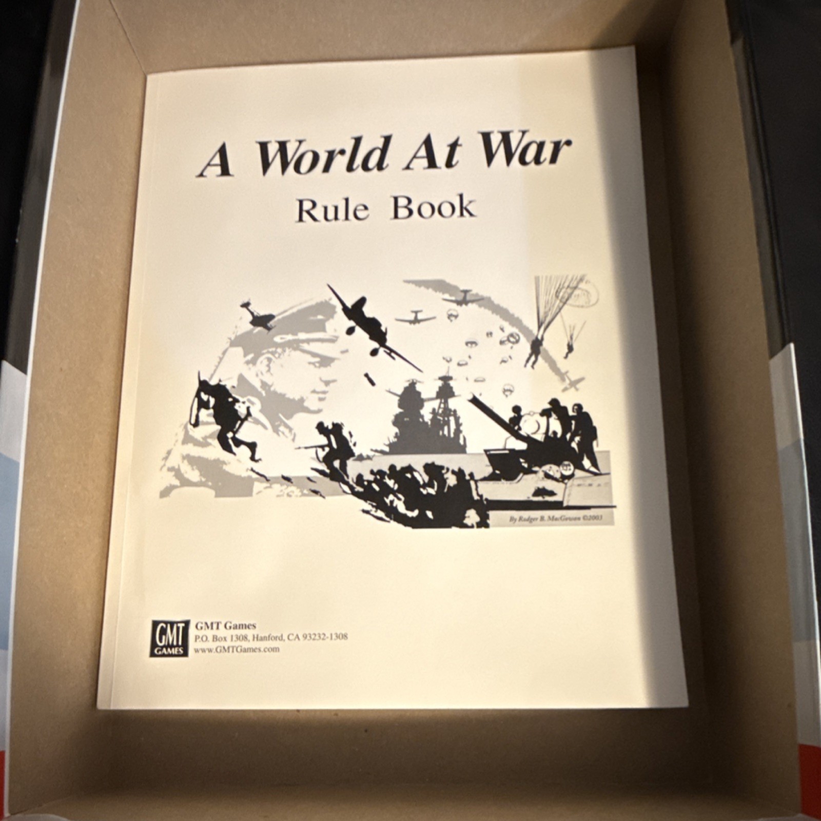 GMT A World at War: Second World War in Europe & Pacific Board Game UNPUNCHED