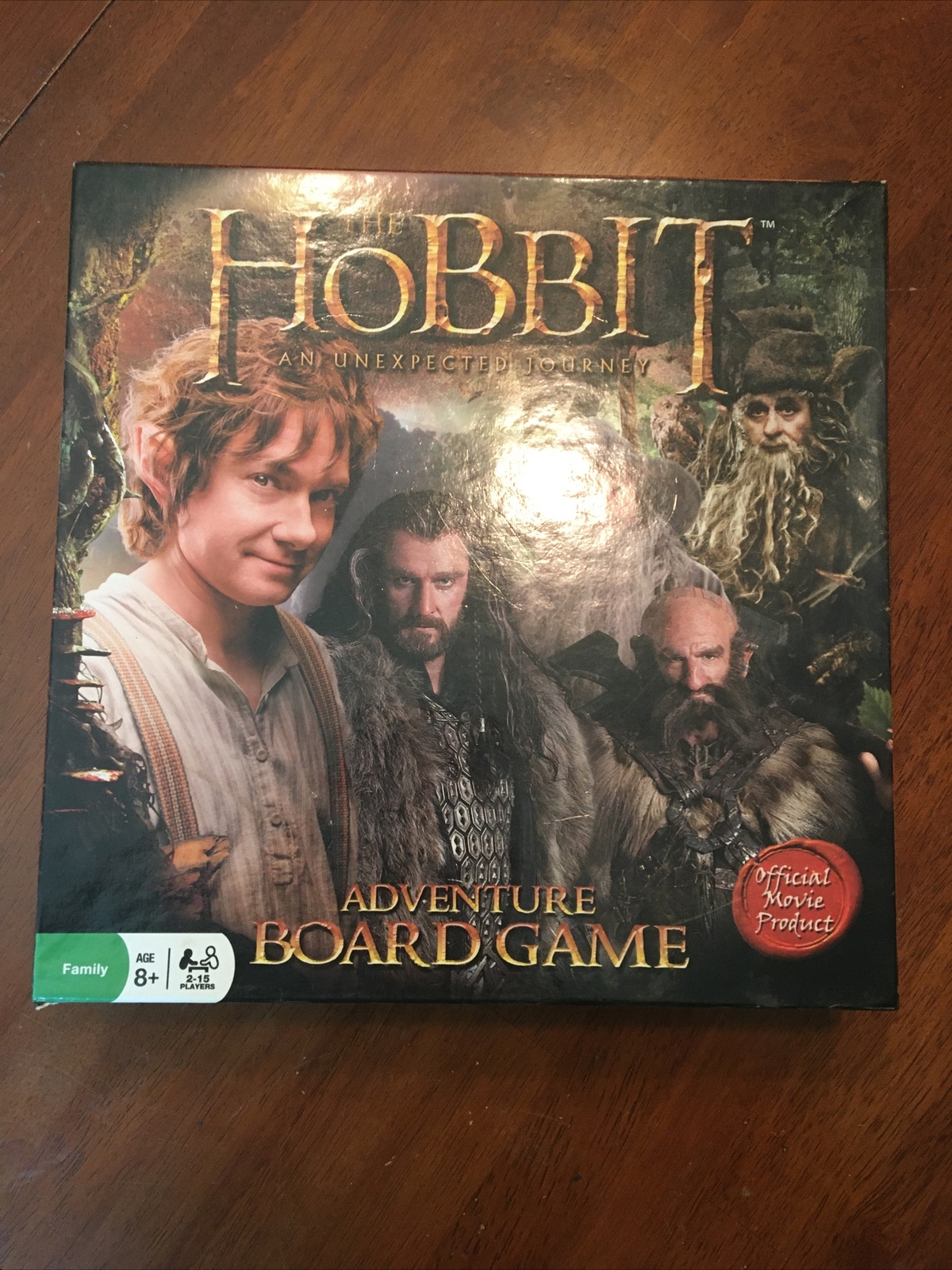 The Hobbit An Unexpected Journey Adventure Board Game Pressman Games