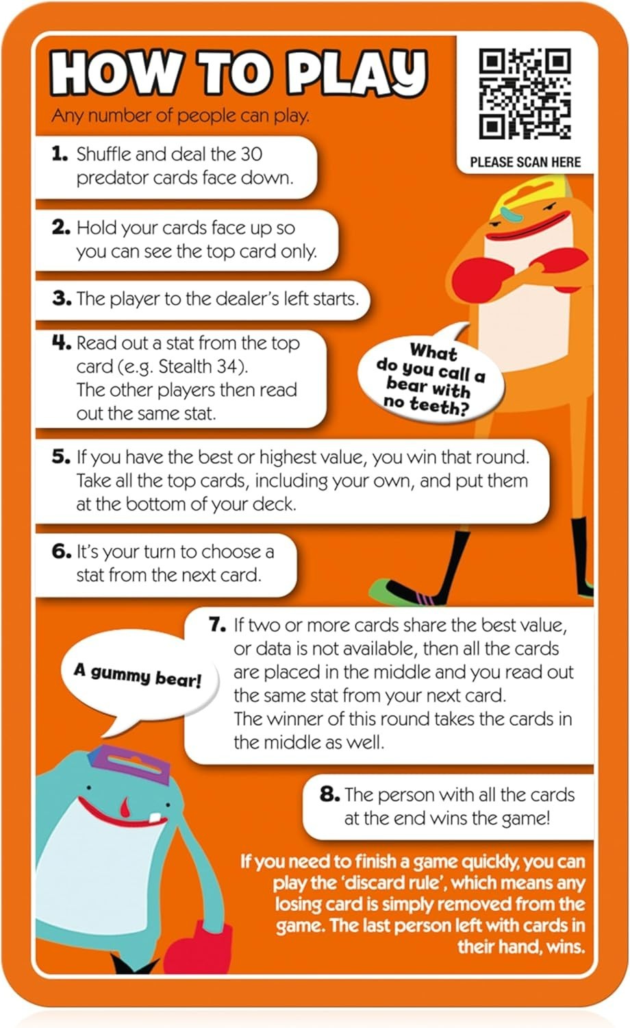 Top Trumps Card Game Predators – Family Games for Kids and Adults – Learning …