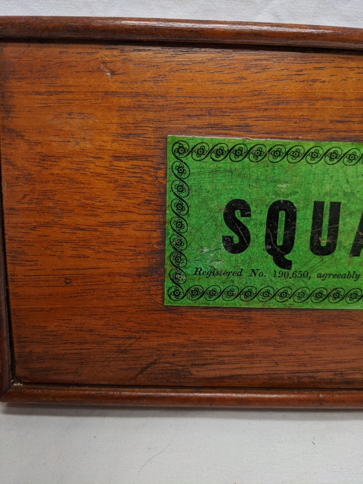 1864 Squails Board Game House Of Marbles John Jaques Of London
