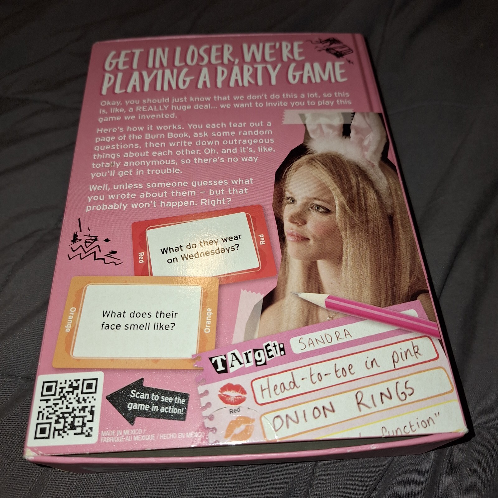 MEAN GIRLS Burn Book The Party Game Board Game By Big Potato Games Truth Bombs