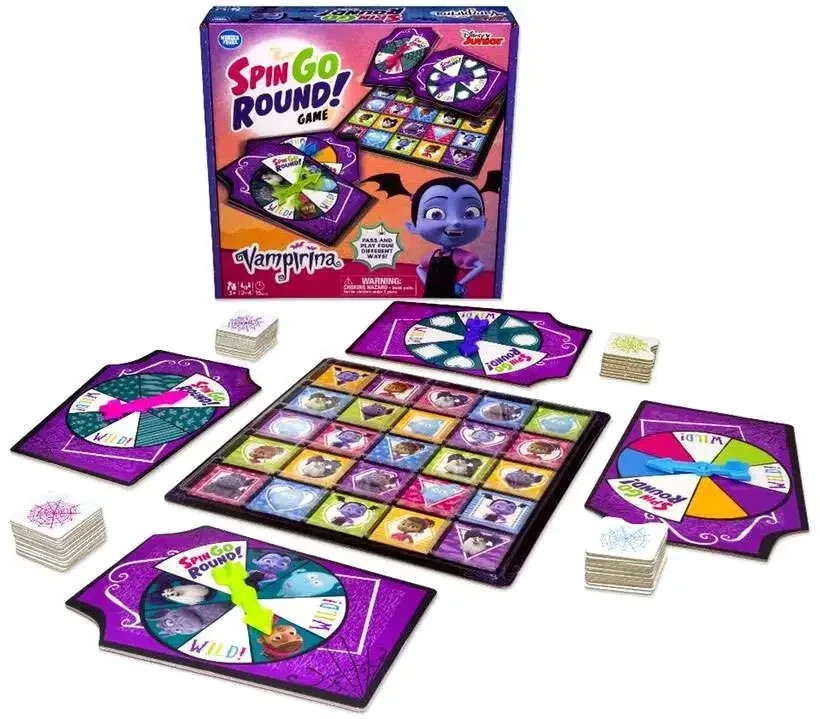 Disney Junior Vampirina Spin Go Round ! Game Wonder Forge Brand New