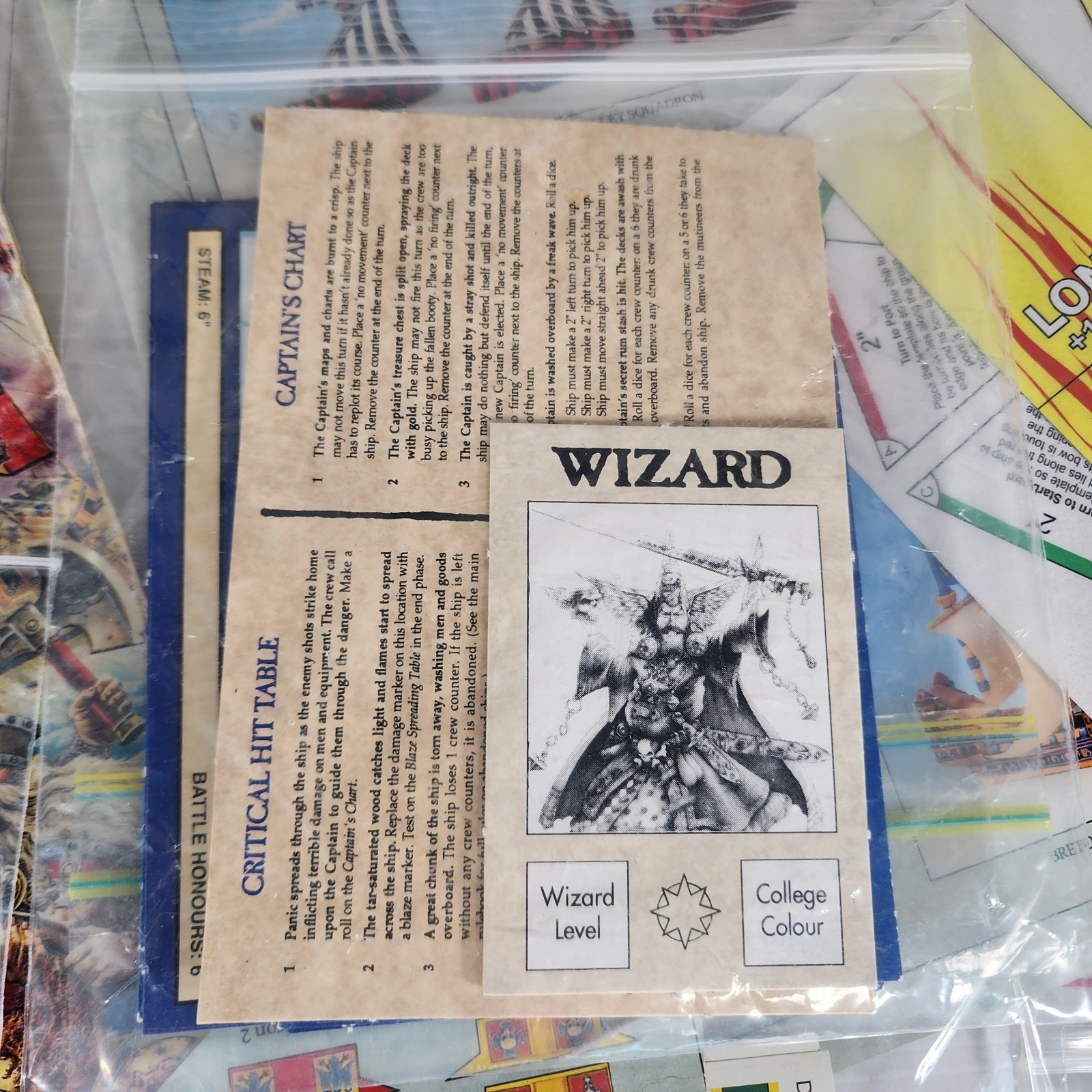 Games Workshop Man O’ War Board Game 1993 OOP 100% Complete Boxed 1st Ed CIB