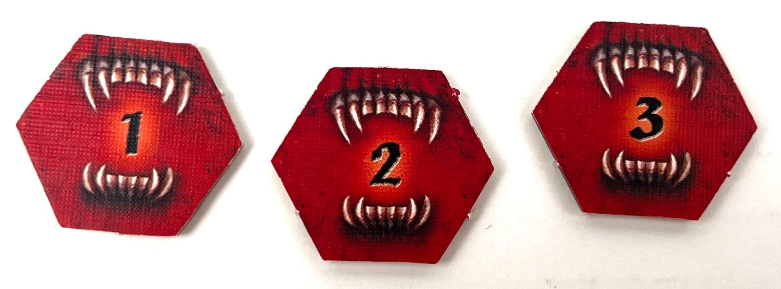 2008 World of Warcraft The Adventure Board Game Tokens Counters Parts Lot of 3
