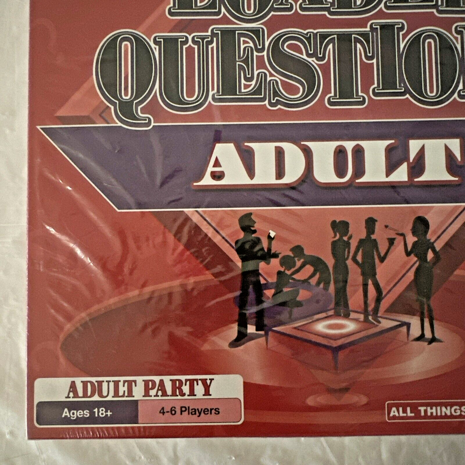 LOADED QUESTIONS Adult Party Game Ages 18+ For 4-6 Players 2012 BRAND NEW SEALED
