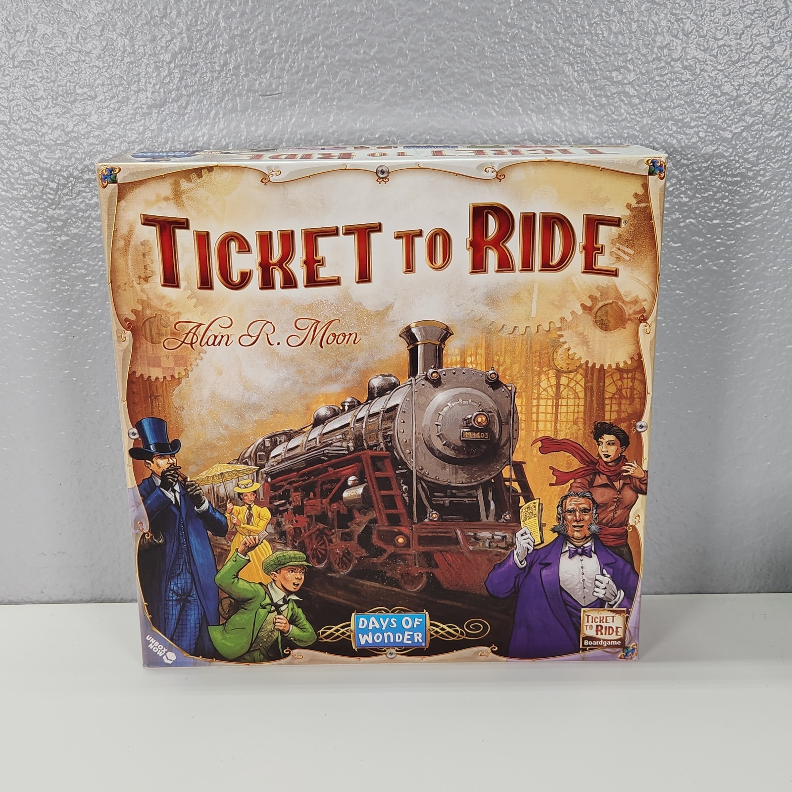 Ticket To Ride Board Game Alan R Moon Days Of Wonder Factory Sealed Contents