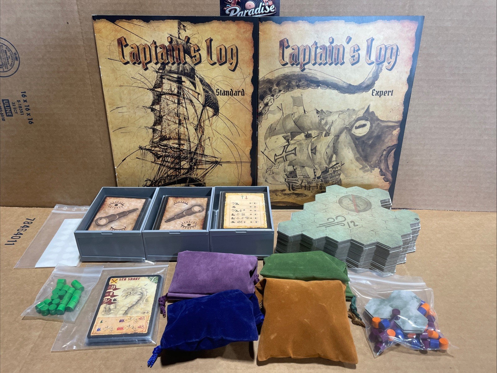 Captain’s Log PIF Games Excellent Condition Complete