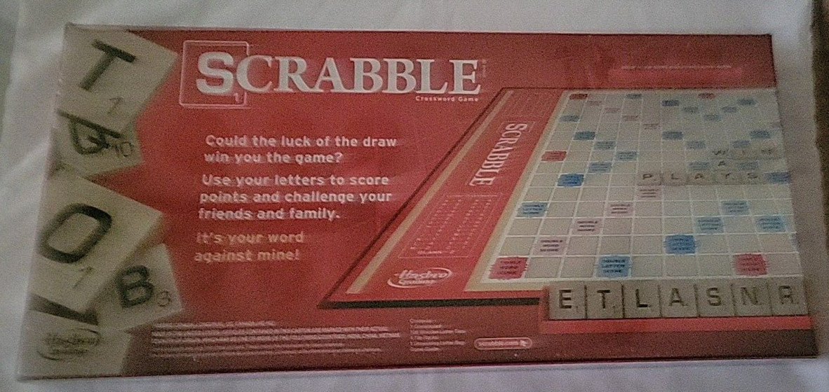 Classic Hasbro Scrabble Game A8166 New Factory Sealed NIB