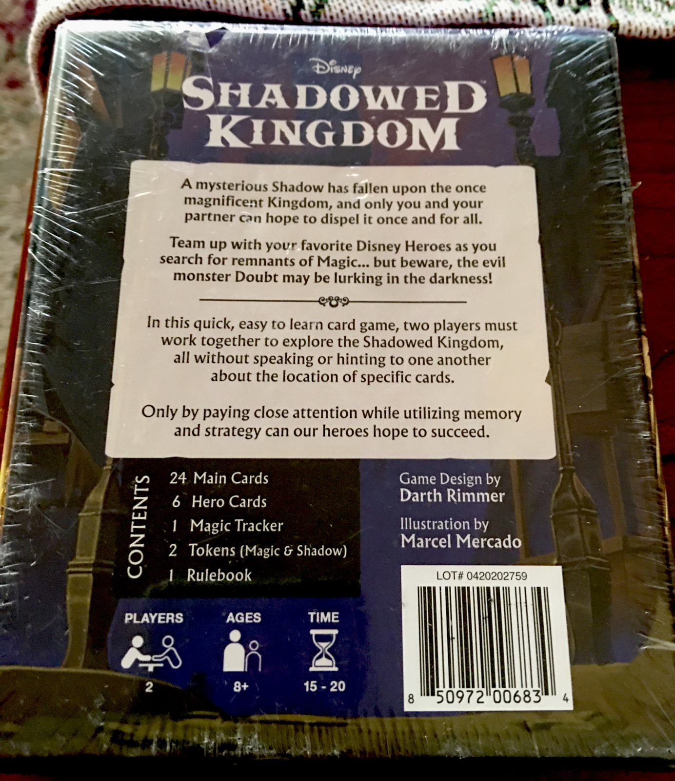 Mondo Games Disney: SHADOWED KINGDOM Card Game BRAND NEW SEALED