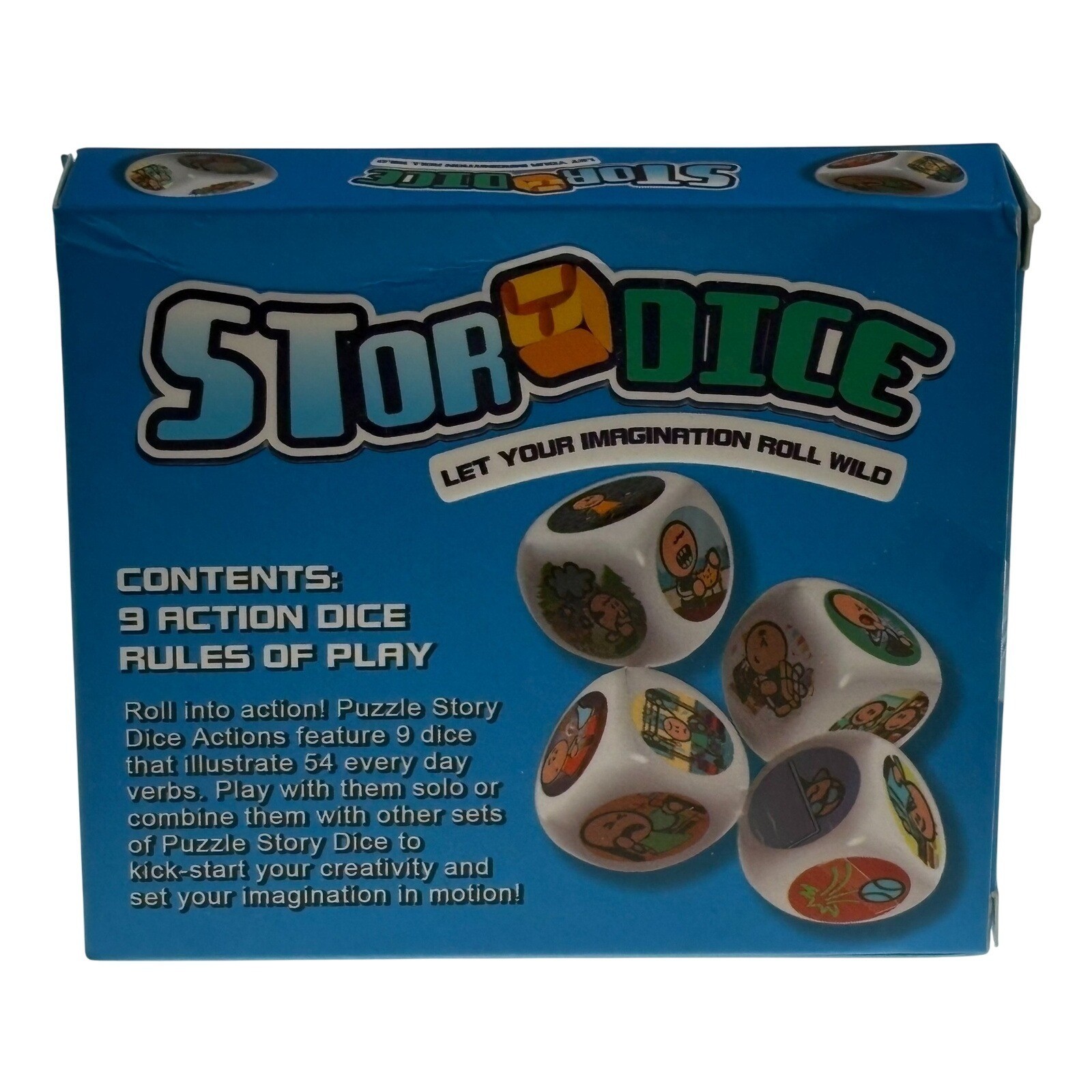 Story Dice 9 Actions Storytelling Cubes Gift Stories Travel Party Education Gift