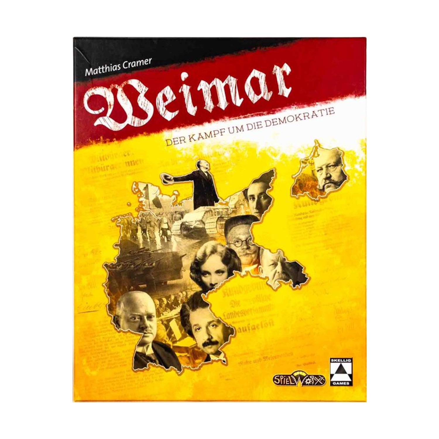 Spielworxx Boardgame Weimar – Der Kampf Um Die Demokratie (Weimar F Box VG+/NM