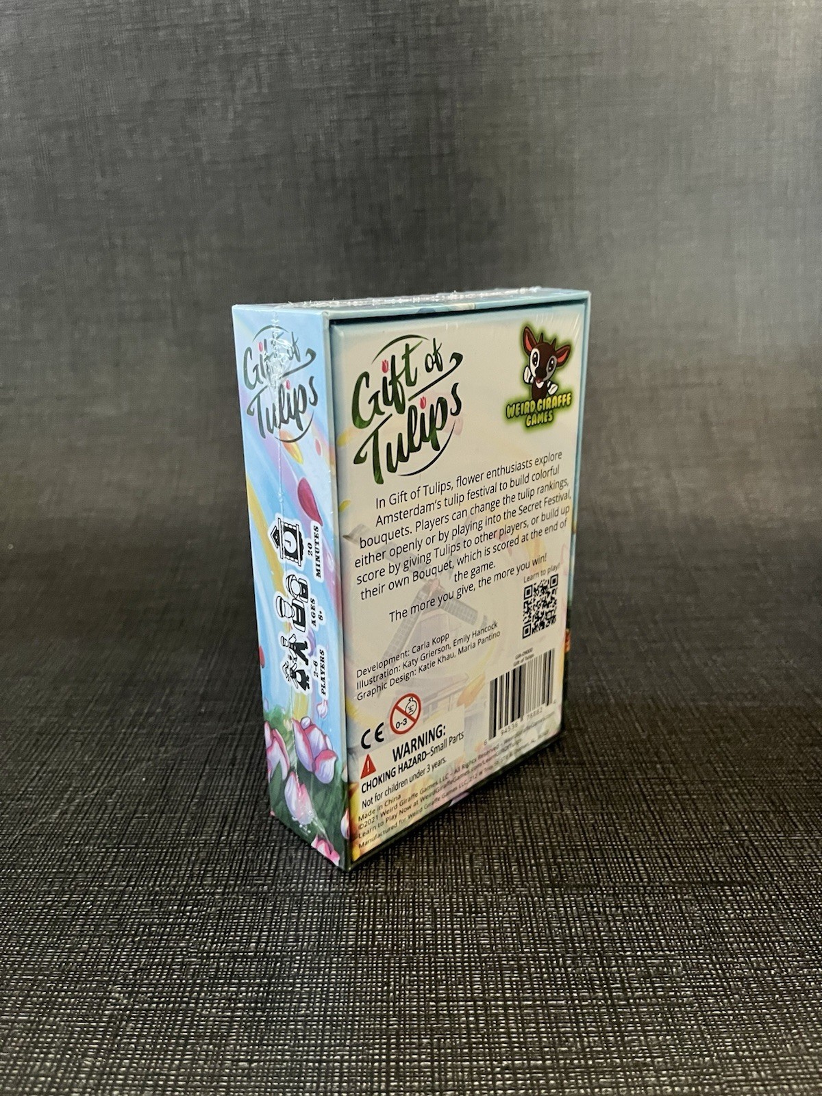 Gift Of Tulips: An Area Majority & Set Collection Card Game For 2-6 Players