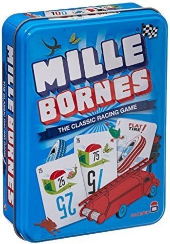 Mille Bornes Classic Racing Card Game Tin Box Asmodee MIB01 French