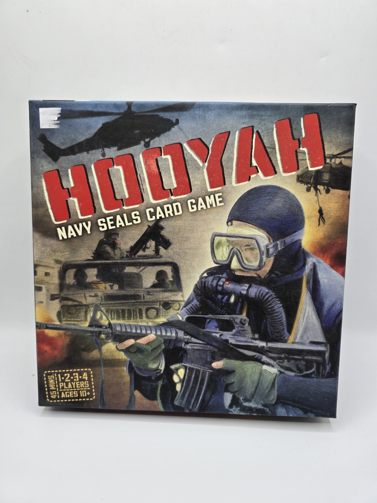 Hooyah The Navy Seals Card Game – US Games War Board Game Open Box