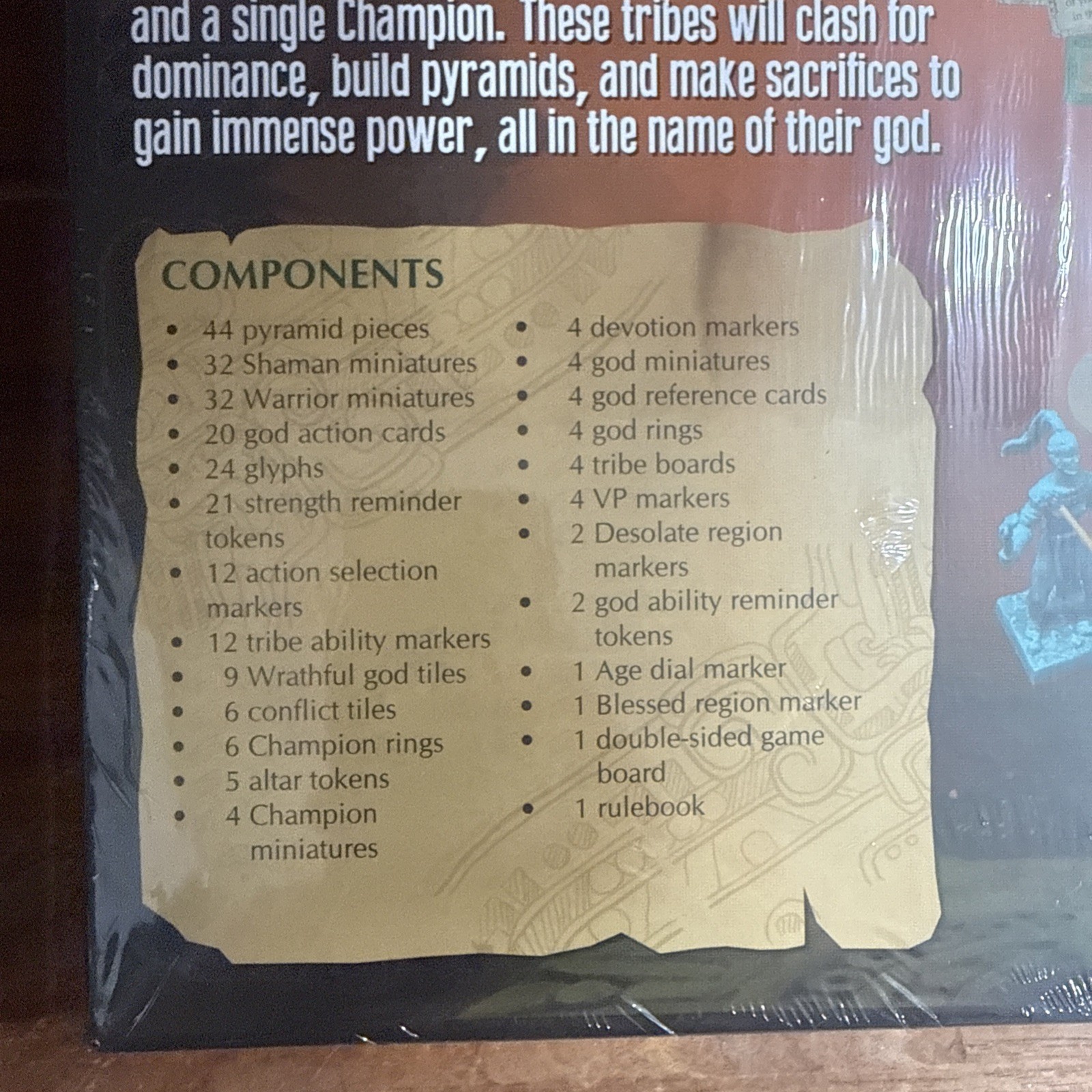 Mezo Board Game Kickstarter + 5th Player, Souls Of Xibalba & God Pack – Standees