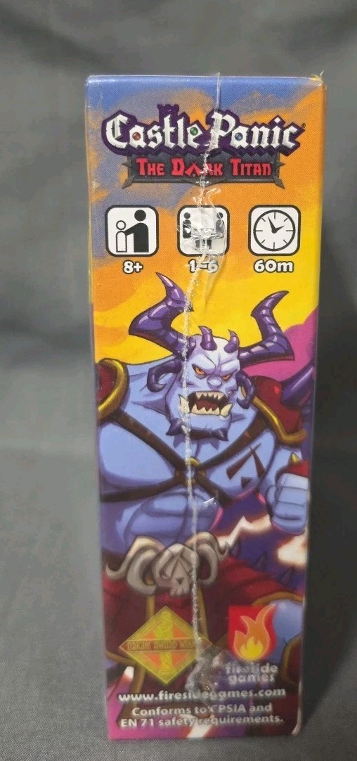 The Dark Titan Expansion Castle Panic 2nd Edition Board Game Fireside Games
