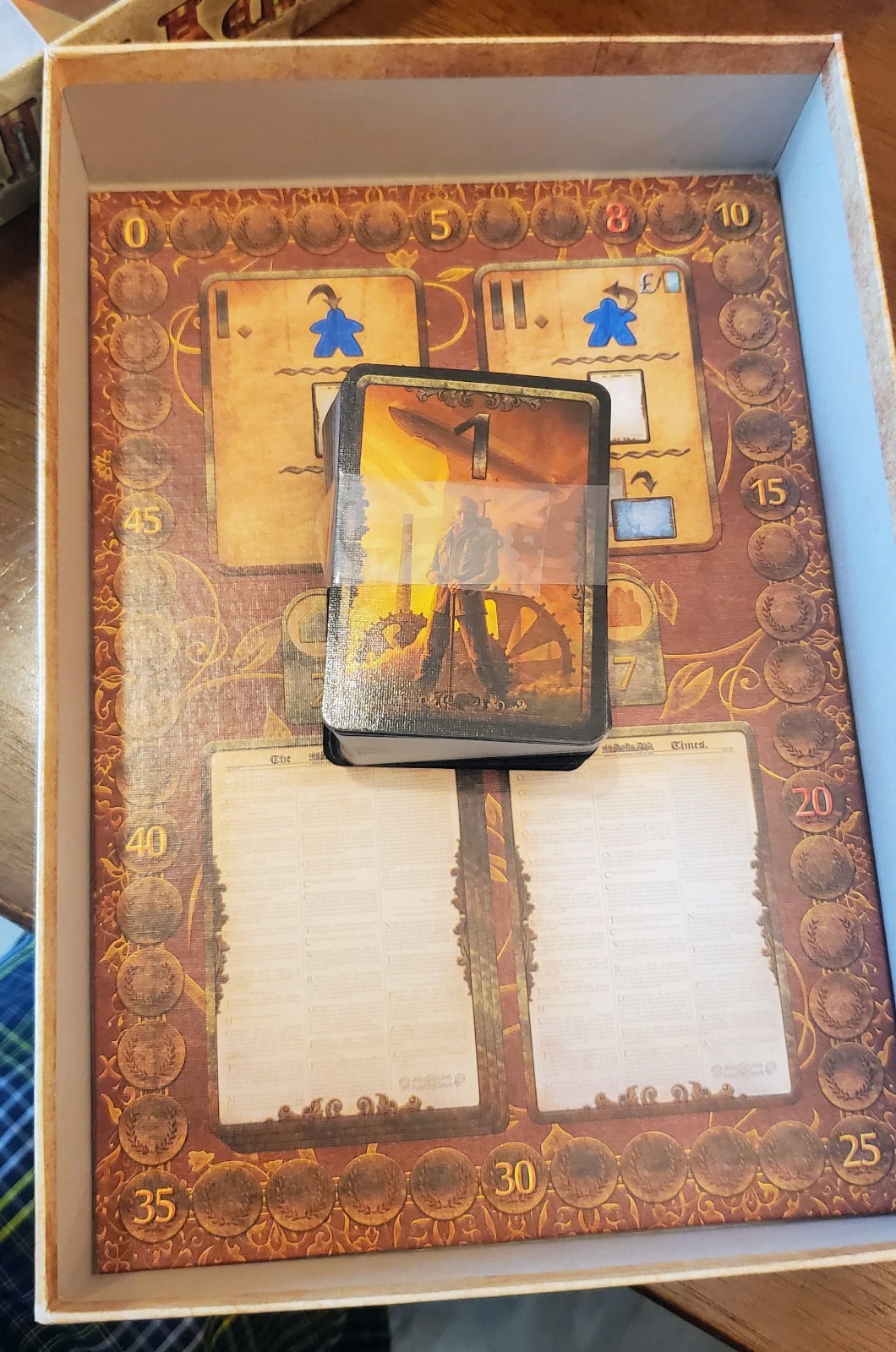 SPYRIUM Board Game 2013 Steampunk Strategy Games Complete with special cases