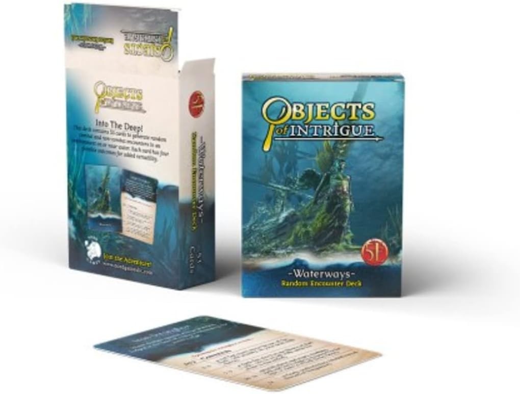 Game Masters Toolbox: Objects of Intrigue – Waterways Brand New Sealed