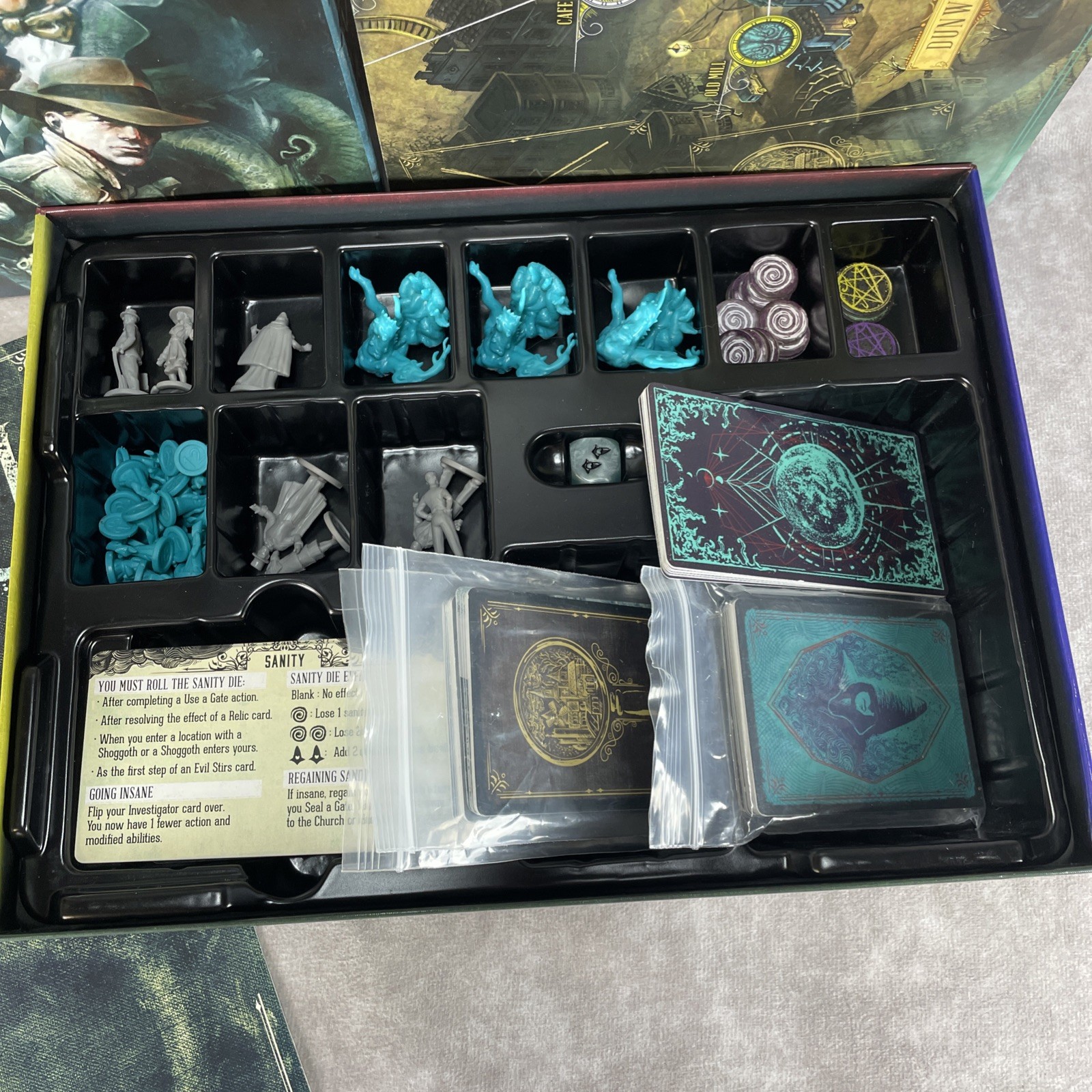 Pandemic Reign Of Cthulhu Z-Man Games Board Game – 100% Complete