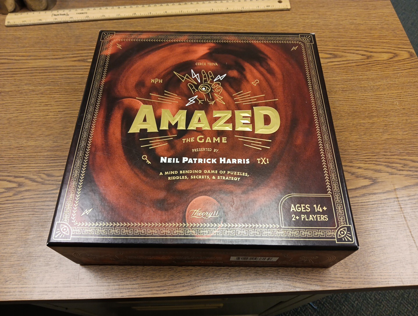 Amazed The Game by Neil Patrick Harris (Missing 1 Clue Card) Theory 11