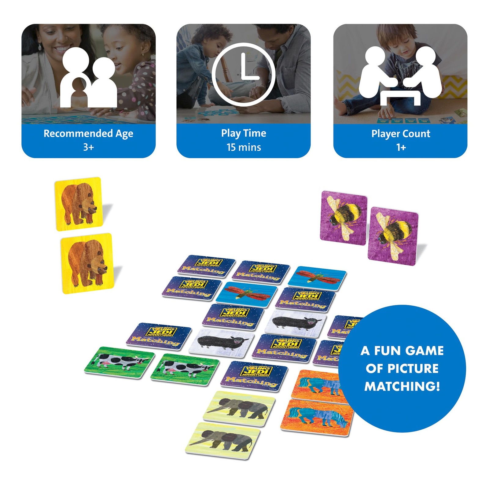 Wonder Forge Eric Carle Matching Game For Boys & Girls Age 3 To 5 – A Fun & F…
