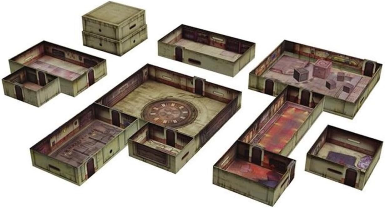 Gale Force Nine: Tenfold Dungeon – Smuggler’s Den – Modular Terrain Set