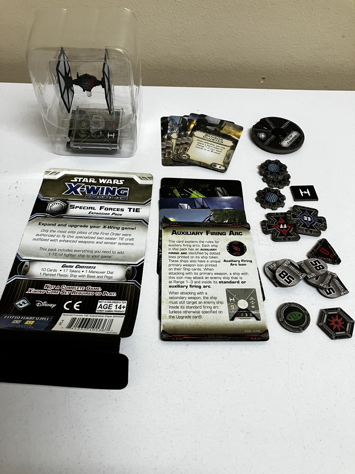 Star Wars X-Wing Miniature Game The Force Awakens Core Set & 8 Expansion Sets
