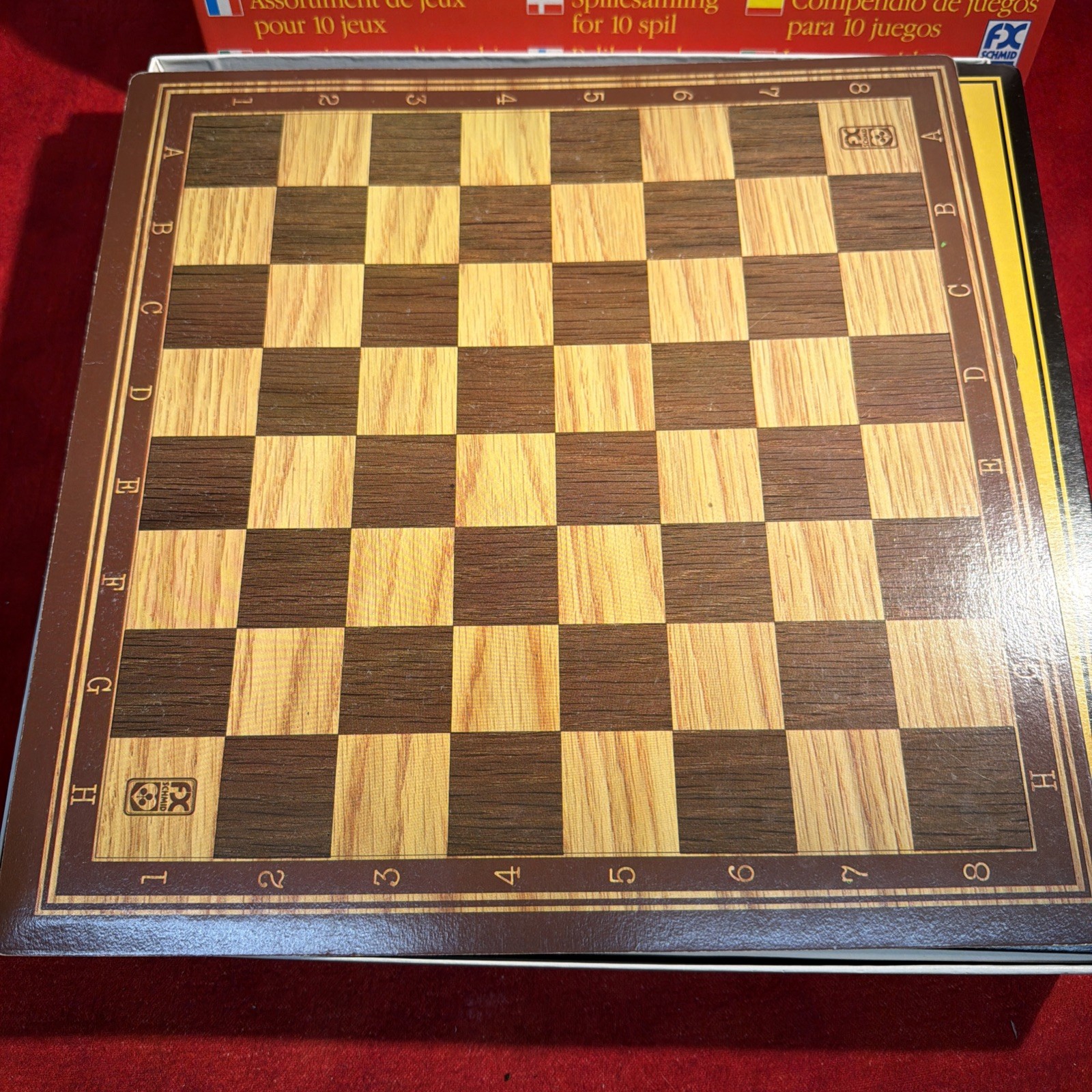 VINTAGE SCHMIDT SPIELE 10-GAMEBOARD SET