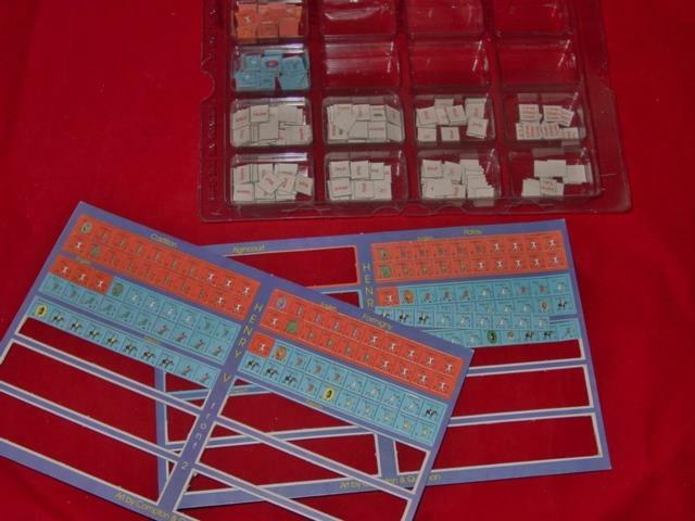 3W – HENRY V – 4 Battles from the Hundred Years War Game (PUN) EX RARE
