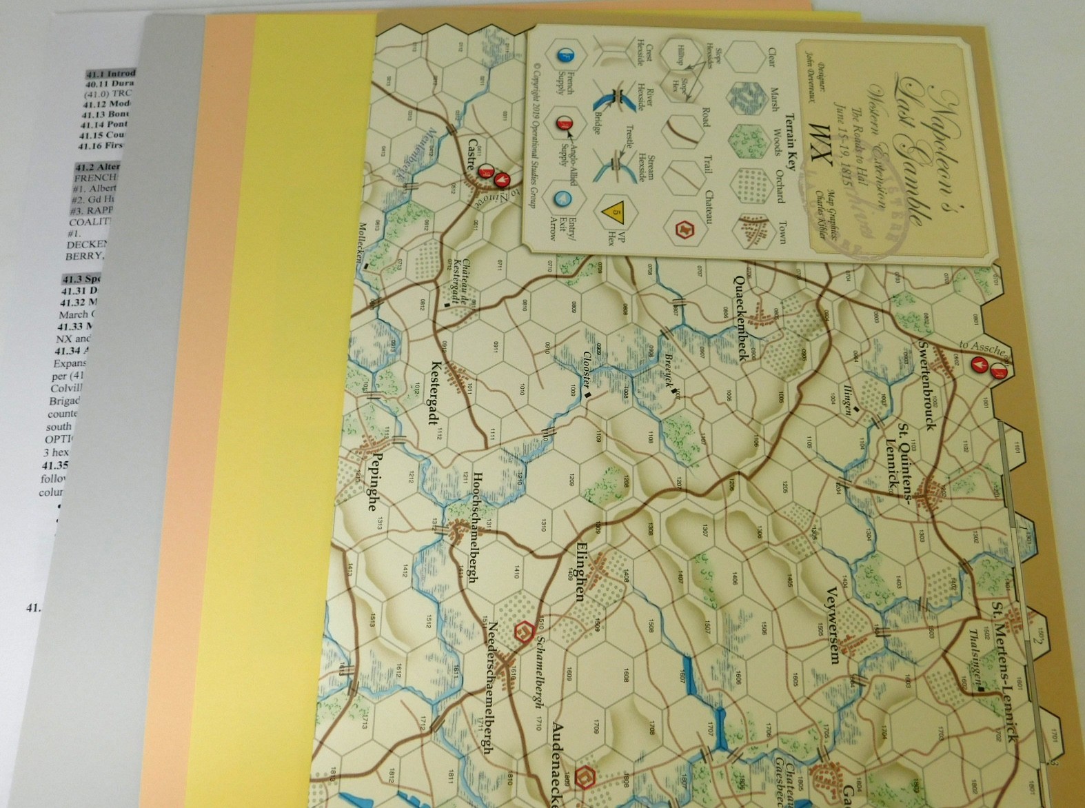 Napoleon’s Last Gamble Exp. Kit II The Roads to Hal by OSG Operational Studies
