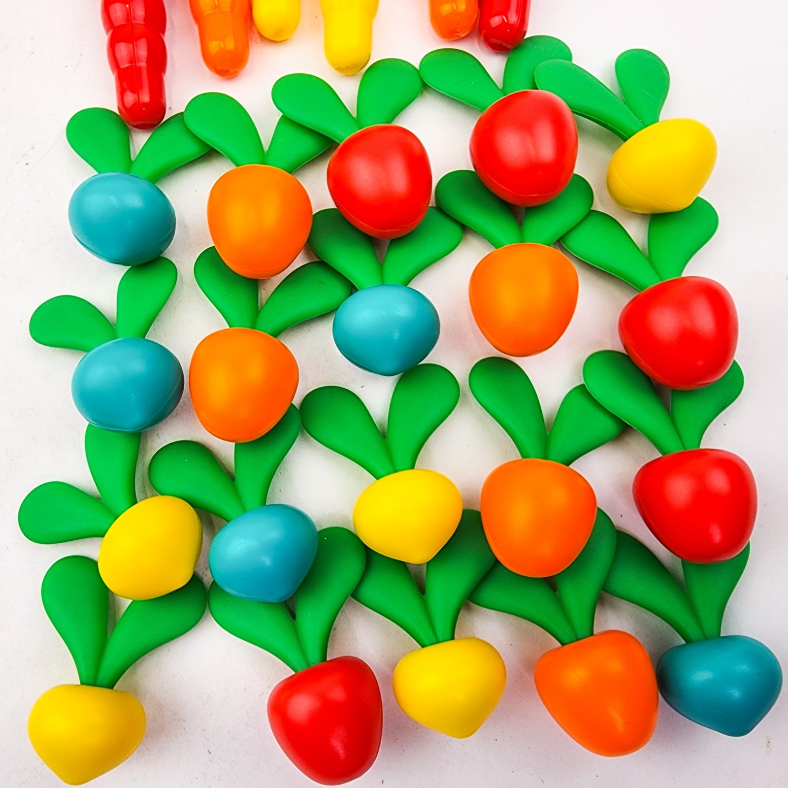 Harvest Carrots Memory Game Pulling Radish Cognition Learning Montessori Toy