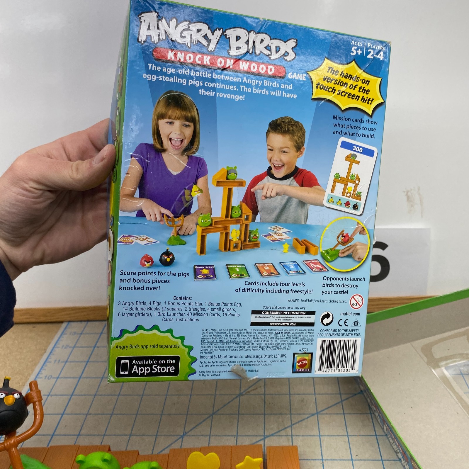 Angry Birds Knock on Wood Game – Mattel 2010