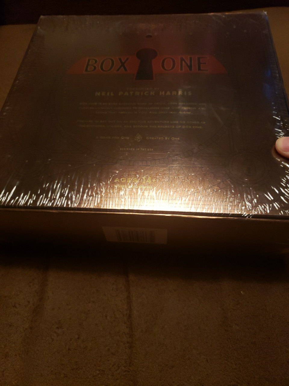 Box One Neil Patrick Harris Game For One Single Player Game Complete (New)