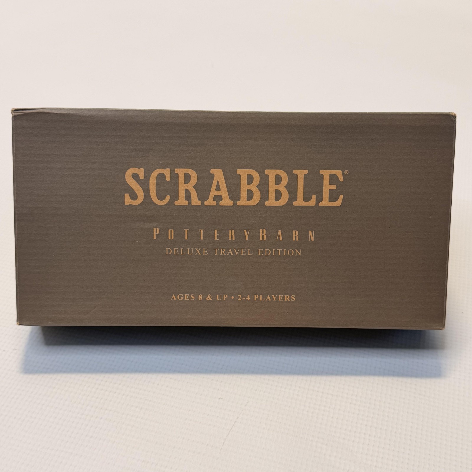Hasbro Scrabble Pottery Barn Deluxe Travel Board Word Game 8+ 2-4 Players 2019