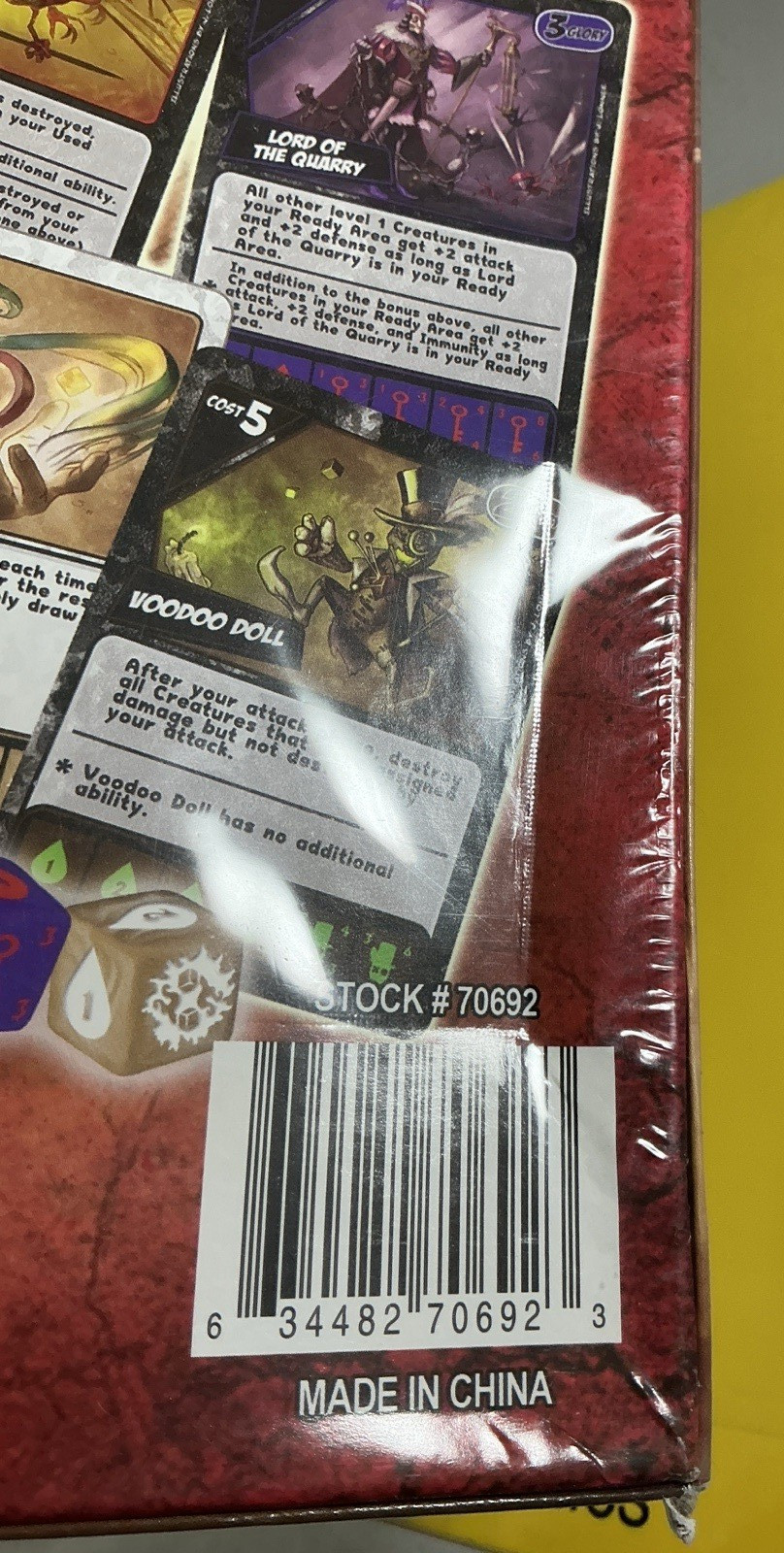 Quarriors Quarmageddon Expansion Game Sealed 2012 Wizkids/Neca See Photos
