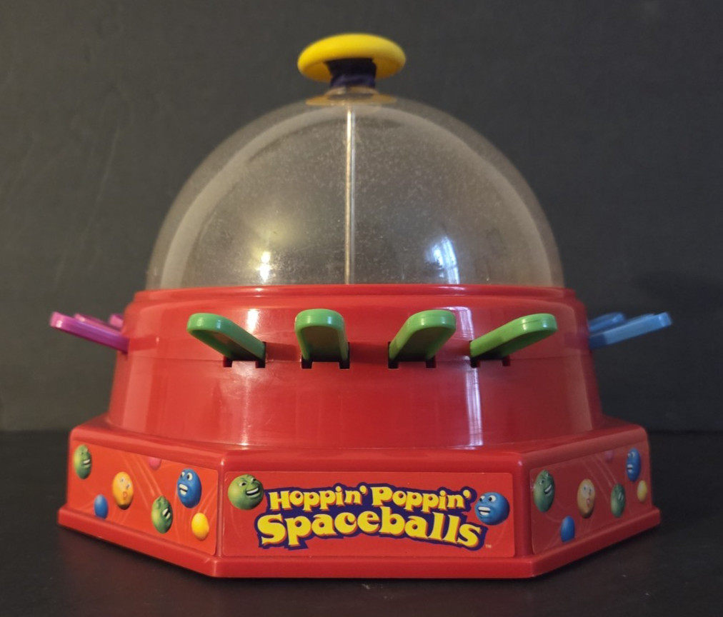 Vintage 1997 DSI Toys “Hoppin’ Poppin’ Spaceballs” Electronic Board Game – Works