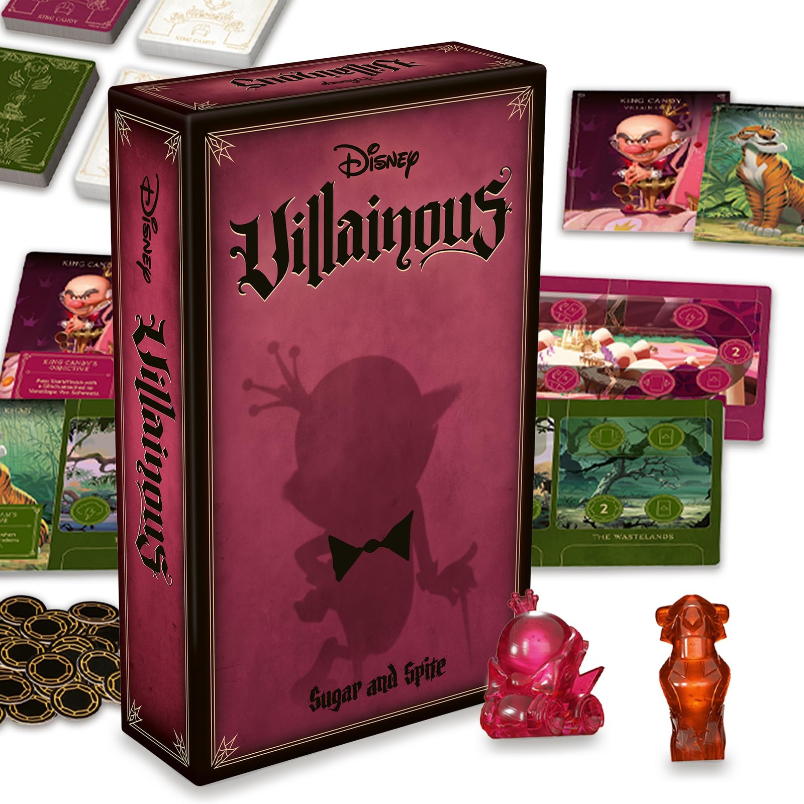 Disney Villainous Sugar Spite Tabletop Game Embrace Your Inner Villain Ages 10+